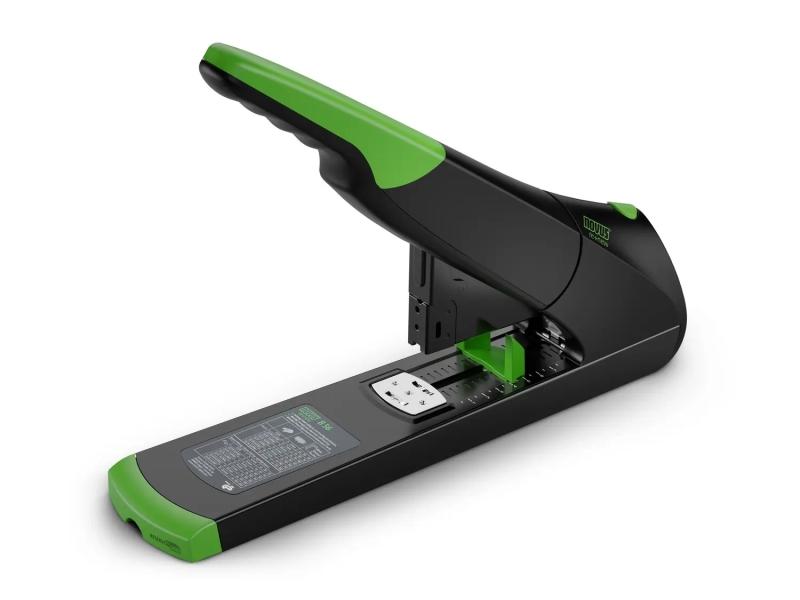 Novus B 56 ReNew Spesse Graper - Prodotto con plastica riciclata - fino a 200 fogli - Farmatura chiusa con sistema bypass
