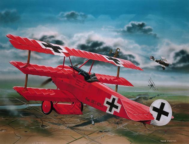 Revell - Model Kit - Fokker Dr.1 "Manfred von Richthofen"