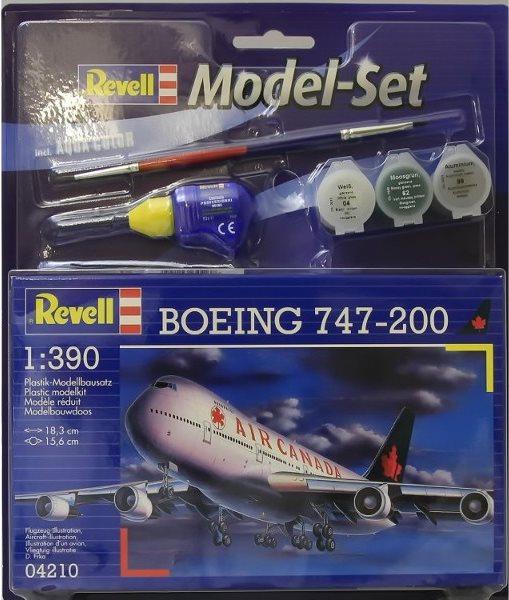 Revell - Model Kit - Set di modelli Boeing 747-200