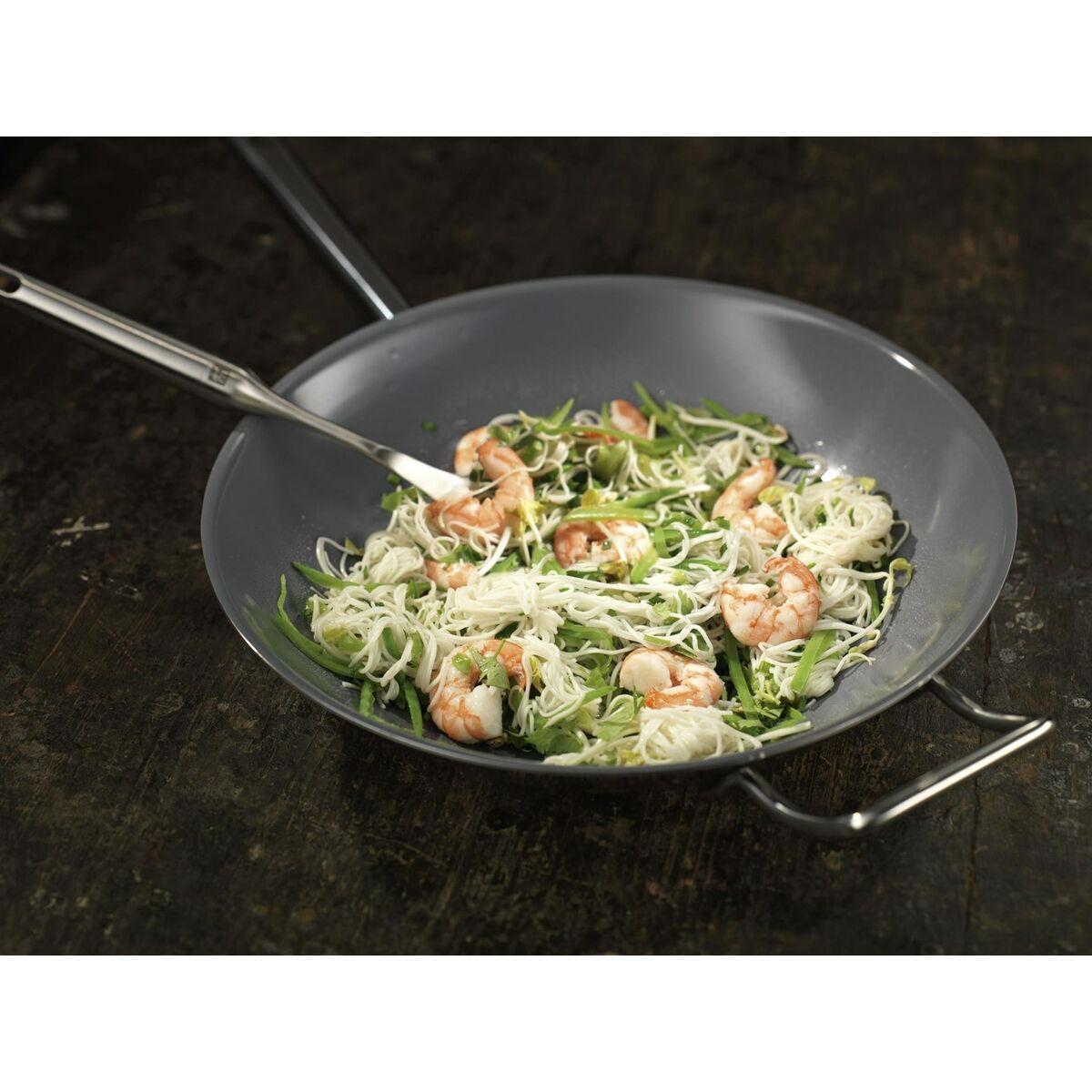 Zwilling 40992-032-0 WOK 32 cm, acciaio inossidabile, argento