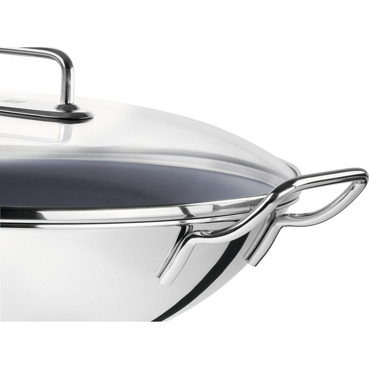 Zwilling 40992-032-0 WOK 32 cm, acciaio inossidabile, argento