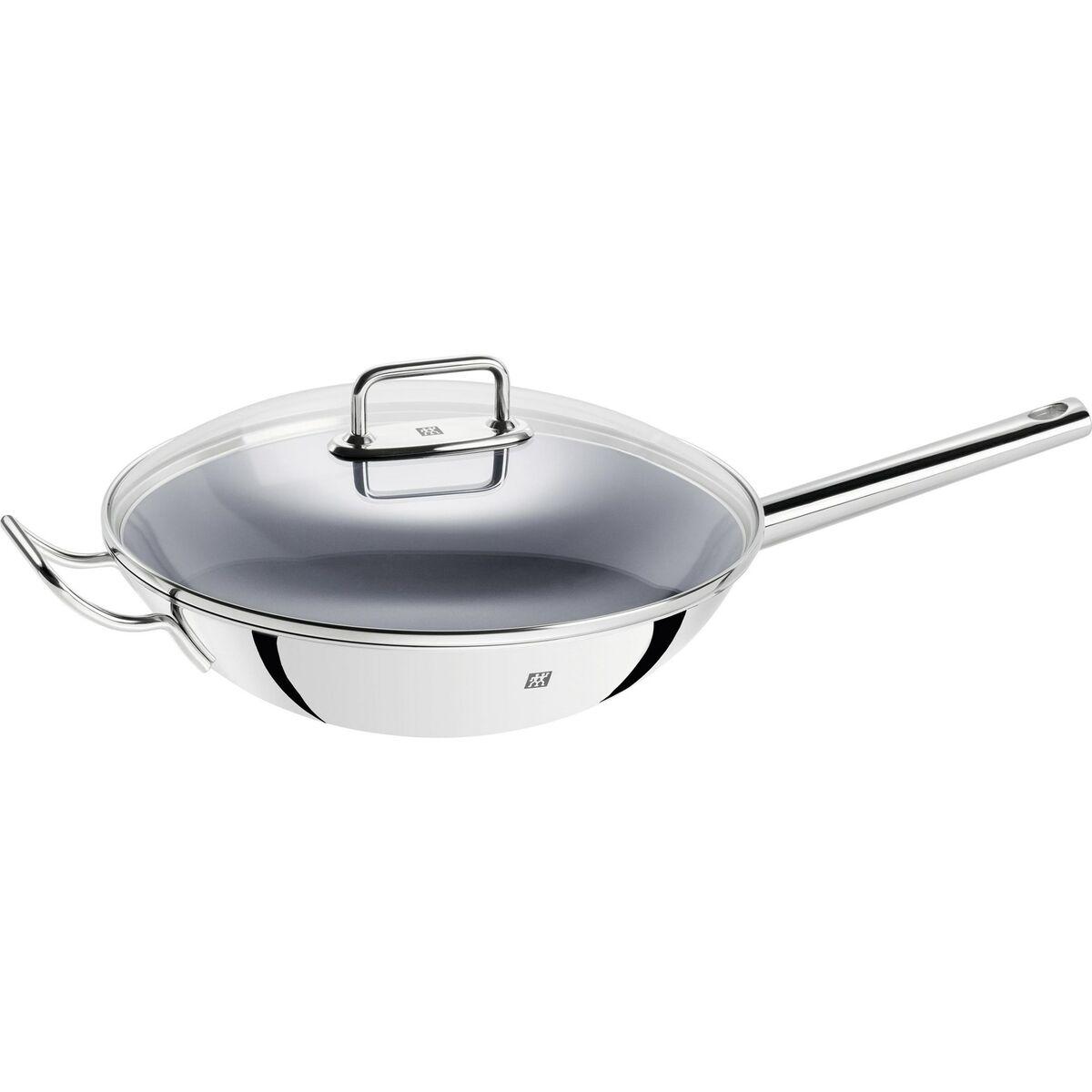 Zwilling 40992-032-0 WOK 32 cm, acciaio inossidabile, argento