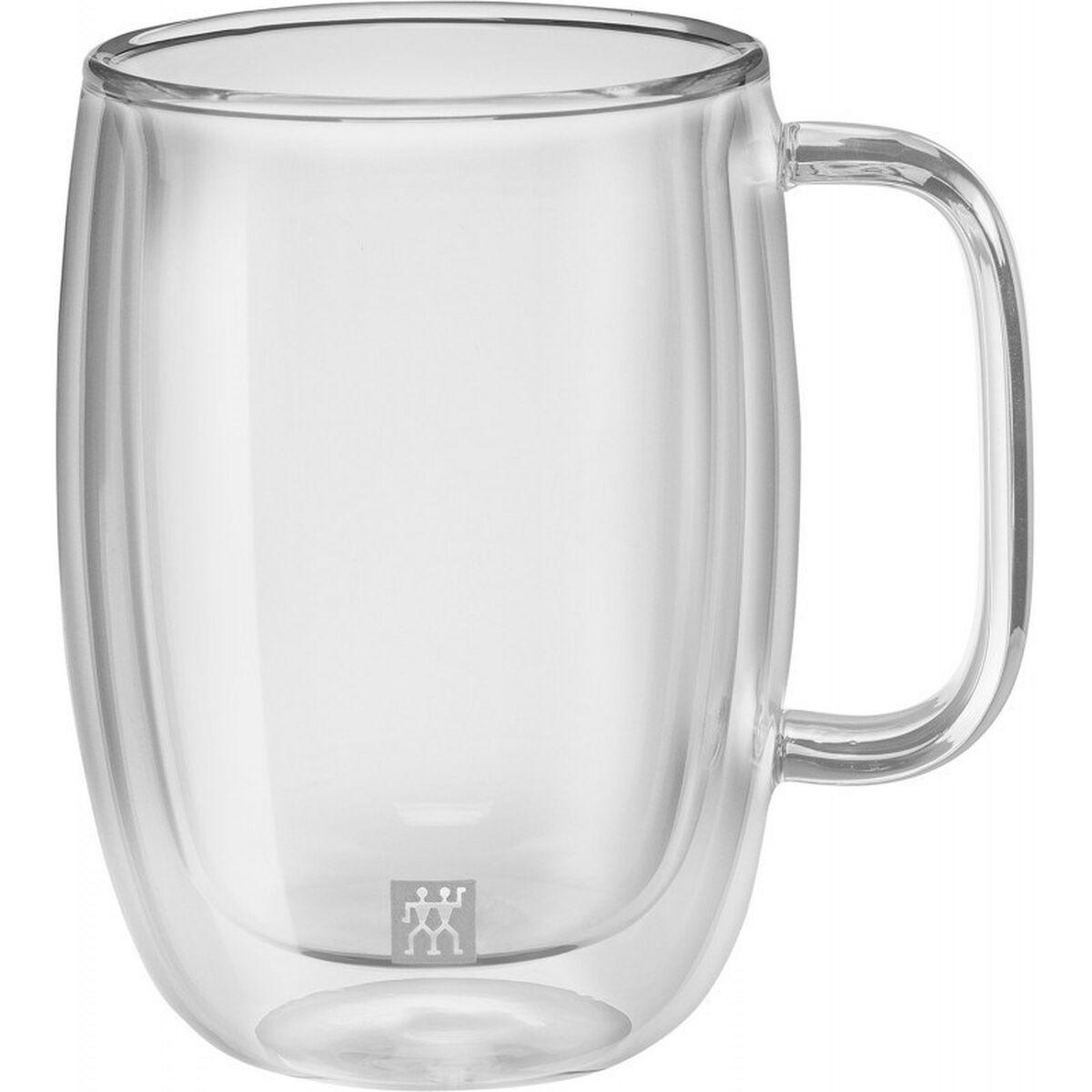 Zwilling 39500-114-0 Sorrento Plus 2 pezzi. Set latte macchiato con manico, 450 ml
