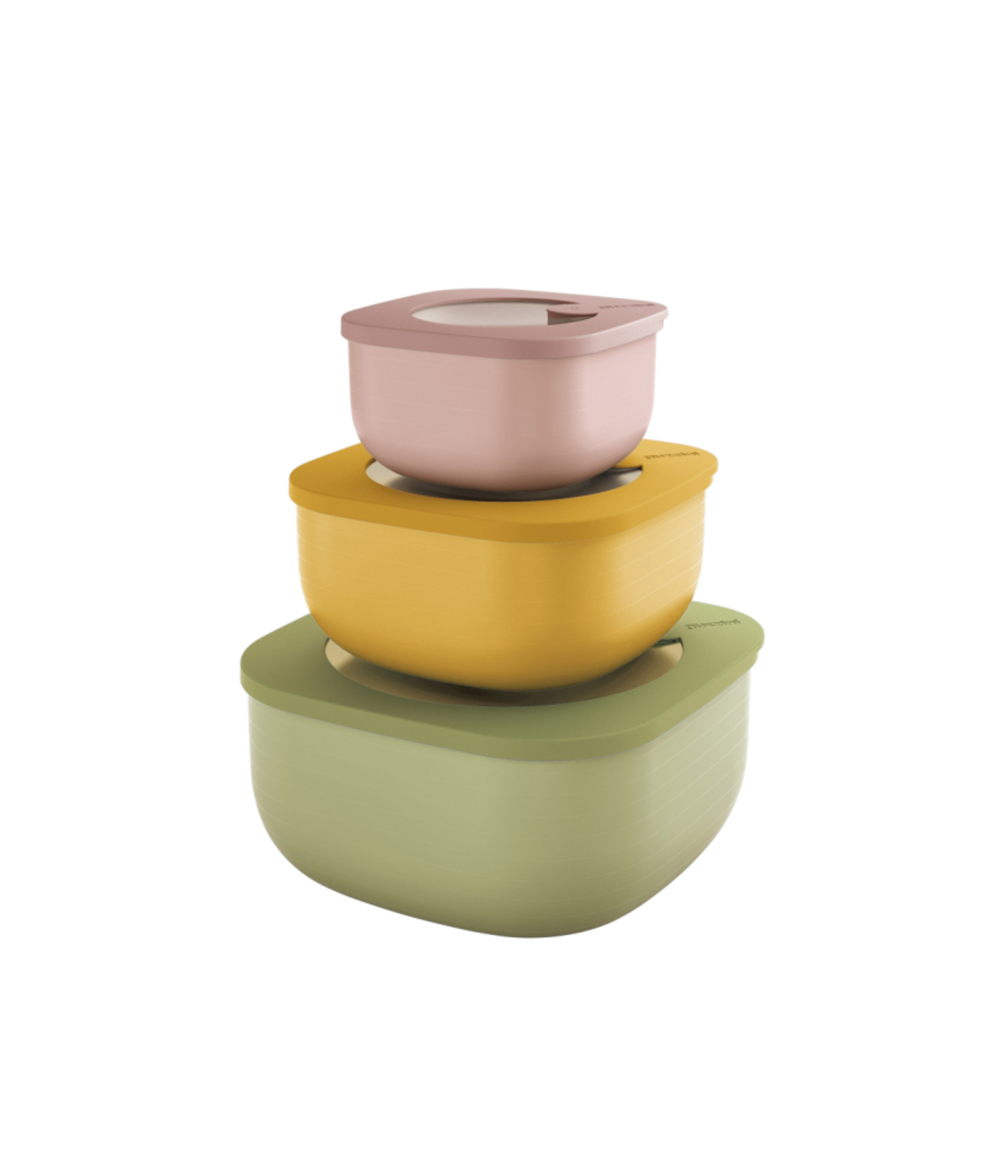 Set di scatole sottovuoto Zwilling, S/M/L / 3 pezzi in vetro borosilicato bianco premium