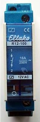R12-100-12V - Relay di commutazione - 1 Closing 12V AC (22100011)