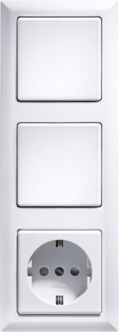 Eltako R3-WS 2 3 telaio bianco (30000320)