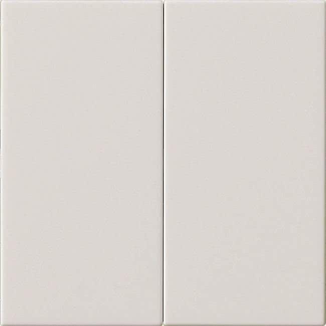 Sopralzo operativo Gira S3000 a 2 ante System 55 bianco puro lucido