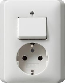 Gira 017603 Socket CEE 7/3 White (017603)