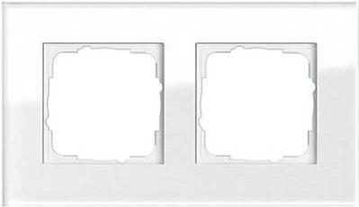 Ã¢â‚¬Â¢ Abdeckrahmen fÃƒÂ¼r Kombinationensenkrecht und waagerecht Ã¢â‚¬Â¢ 2fach Esprit Ã¢â‚¬Â¢ Glas