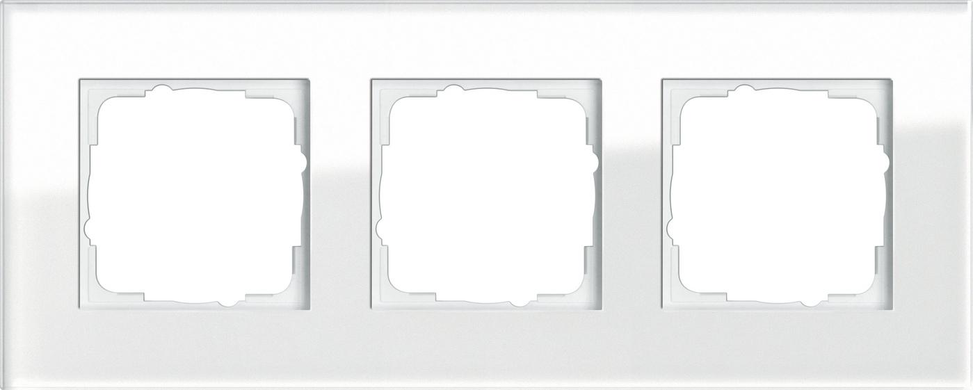 Ã¢â‚¬Â¢ Abdeckrahmen fÃƒÂ¼r Kombinationensenkrecht und waagerecht Ã¢â‚¬Â¢ 3fach Esprit Ã¢â‚¬Â¢ Glas