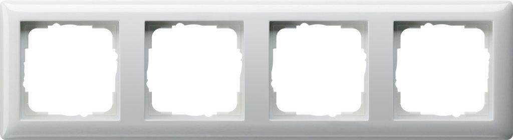 GIRA Standard 55 - Wies - Thermoplast - senza viti - 55 x 55 mm (021403)
