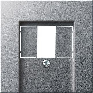 GIRA COPERTURA SISTEMA SOCCHE TAE 55 Standard 55 E2 Evento Evento Cancella OPAC EVENTO ESPRIT Classix Aluminum 02762 (027626)