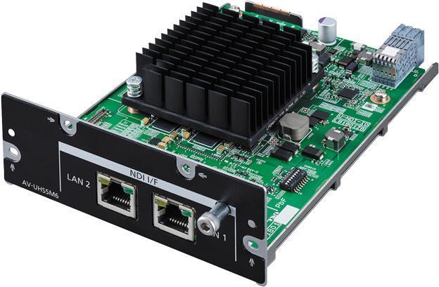 Panasonic AV-UHS5M6G-NDI UNITÀ I/F per AV-UHS500 UHD Video Live Mixer (supporto NDI | Trasmissione IP tramite NDI & NDI | HX)
