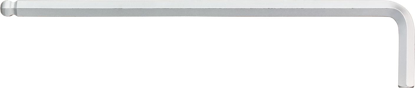 chiave a settore wiha testa sferica esagonale cromata opaca (01400) 5 x 163 mm 33 mm (369050)