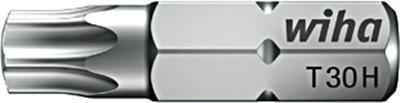 Wiha 7015 Z Tr. Numero di bit 1 ripido (E) Bit del cacciavite Dimensione T27H Materiale acciaio. Lungo 25 cm. Dimensione dell'a