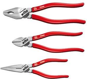 Pinze da officina Wiha set 3 pezzi 26850 (26850)