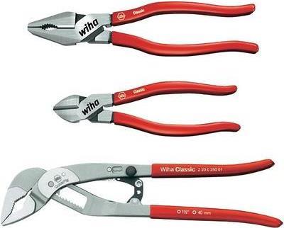 Pinze da officina Wiha set 3 pezzi 26853 (26853)