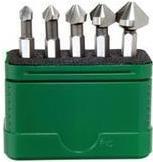 Set di svasatori Wiha 5 pezzi 63 mm 83 mm 104 mm 124 mm 165 mm HSS 28027 1/4" (63 mm) 1 set (28027)