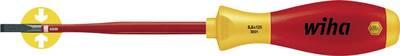 Wiha VDE SLITZ SLITZ SOFTDRIVER ELETTRIC SlimFix 3201 35501 Larghezza lama alette da 45 mm 125 mm (35501)