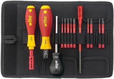 Set di cacciaviti dinamometrici Wiha TorqueVarioÃ‚Â®-S electric misti 14 pezzi.