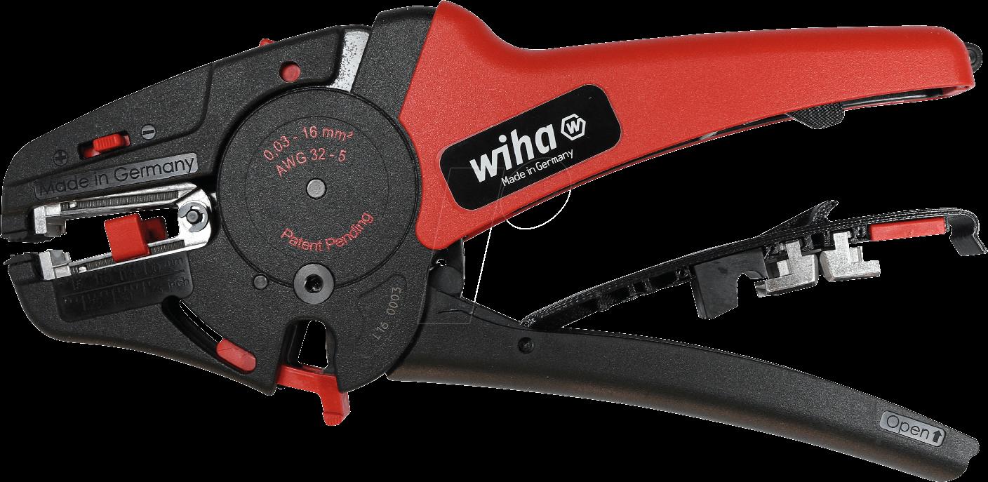Utensile spela-blister Wiha automatico fino a 16 mmÃ‚Â² in pinza spela-blister