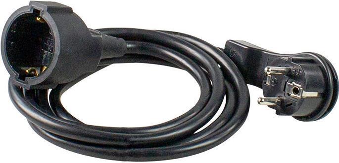 AS SCHWABE Prolunga in PVC 2m nera (50212)