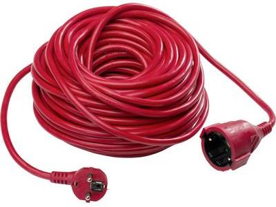 as - Schwabe 51153 prolunga di alimentazione 16 A rosso 15 m (51153)
