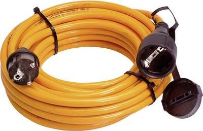 cavo di alimentazione as-Schwabe 59105 nero - arancione 5 m (59105)