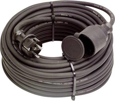 as-Schwabe 60372 cavo di alimentazione nero 5 m spina di alimentazione tipo F (60372)