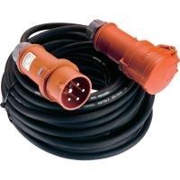 Come cavo di estensione del flusso Schwabe [accoppiamento CEE Connector-CEE] 32 A Black 10,00 m con conversazione di fase 60549