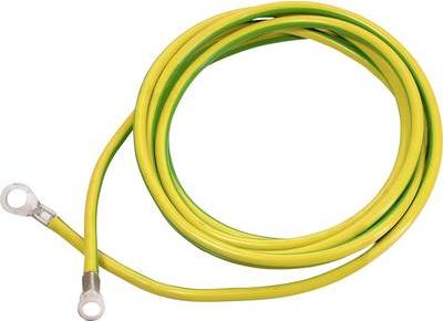 cavo di alimentazione as-Schwabe 70869 verde - giallo 3 m (70869)