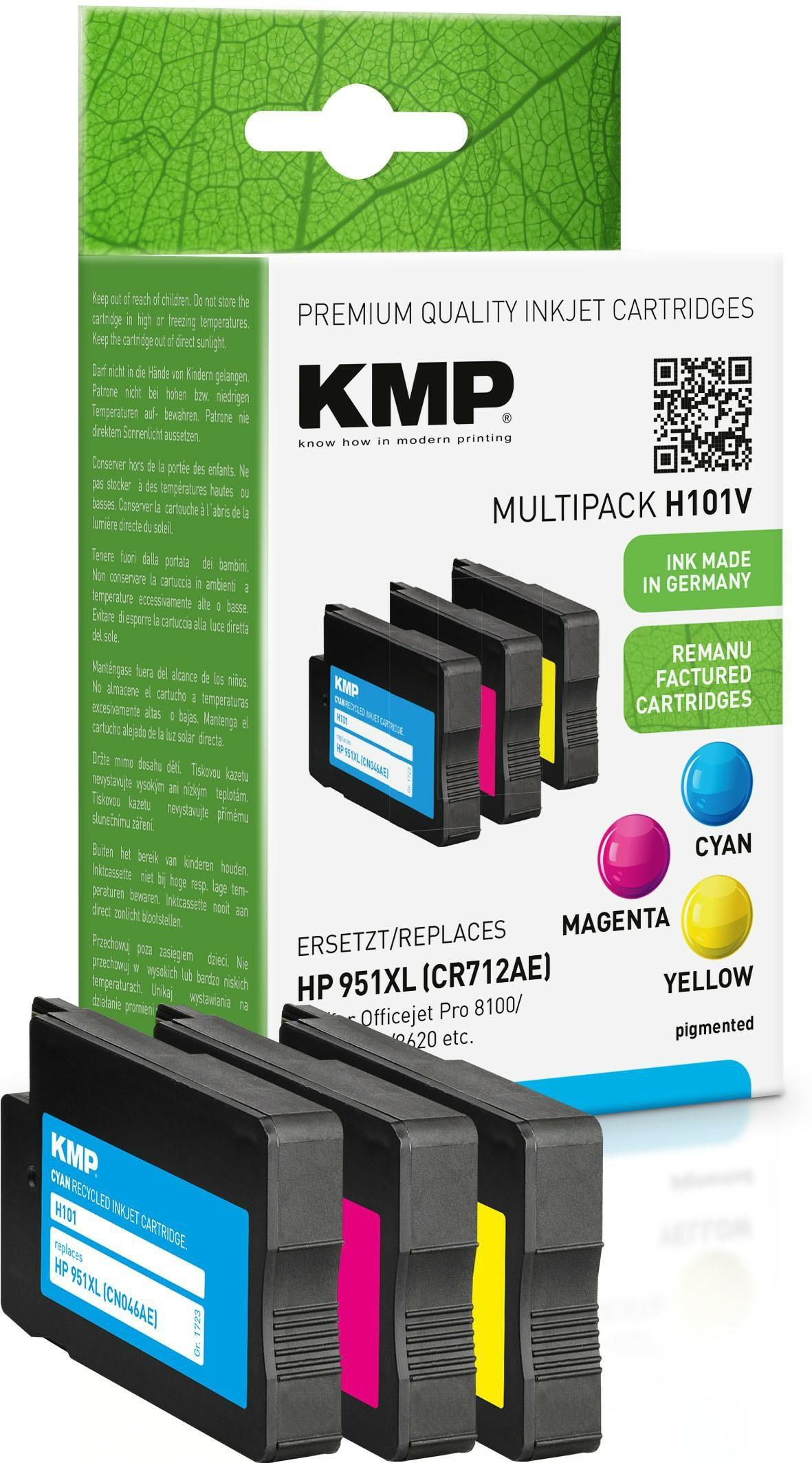 Carrello. HP HP 951XL C/M/Y comp.
