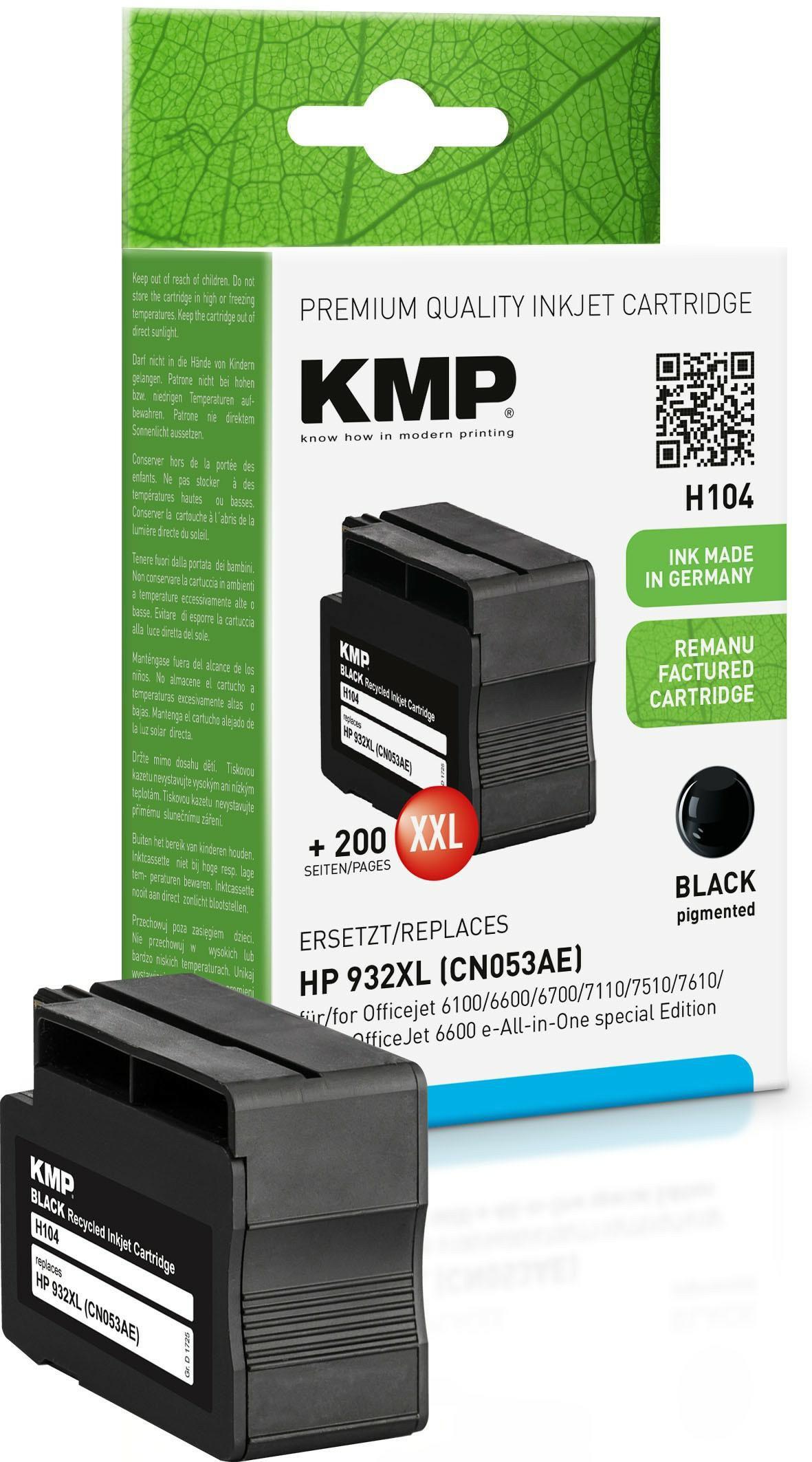 H104 ink cartridge black