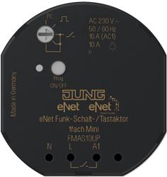Jung FM come 10 in su. Tipo di prodotto: attore interruttore, tipo di fissaggio: flush -monted, frequenza: 868 MHz. Fonte energ