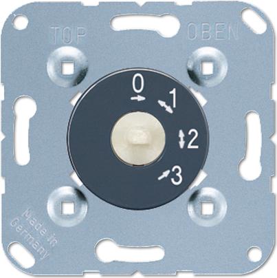 Jung 1101-4. Numero di poli: 3p. Tensione di ingresso CA: 250 V, CA Frequenza di ingresso: 60 Hz, potenza nominale: 16 A (1101-