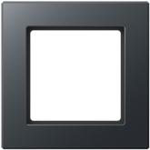 Jung AC 581 BF Nota. Colore del prodotto: nero, materiale: termoplasto. Larghezza: 87 mm, altezza: 87 mm (AC581BFanm)