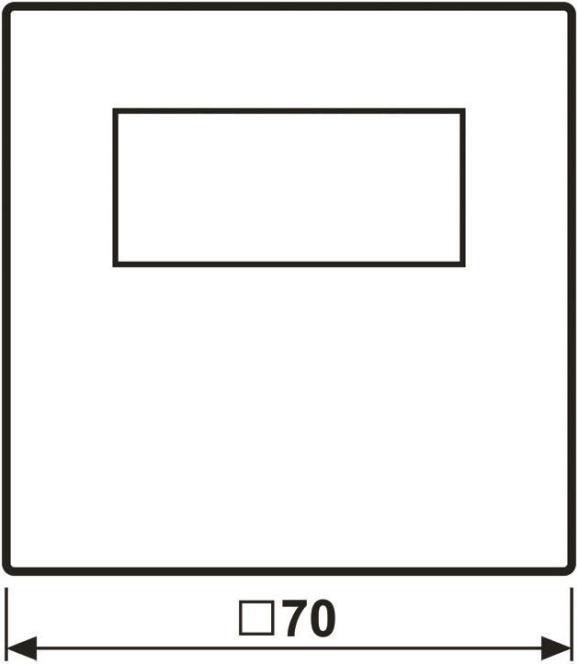 Display termostato ambiente Jung HOME BTLS1791SW 1 (BTLS1791SW)
