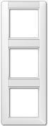 JUNG cornice 3 pieghe AS583NAWW AS 500 bianco alpino con etichetta AS583NAWW (AS583NAWW)