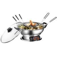 UNOLD 48746 - fonduegryde - rustfrit s