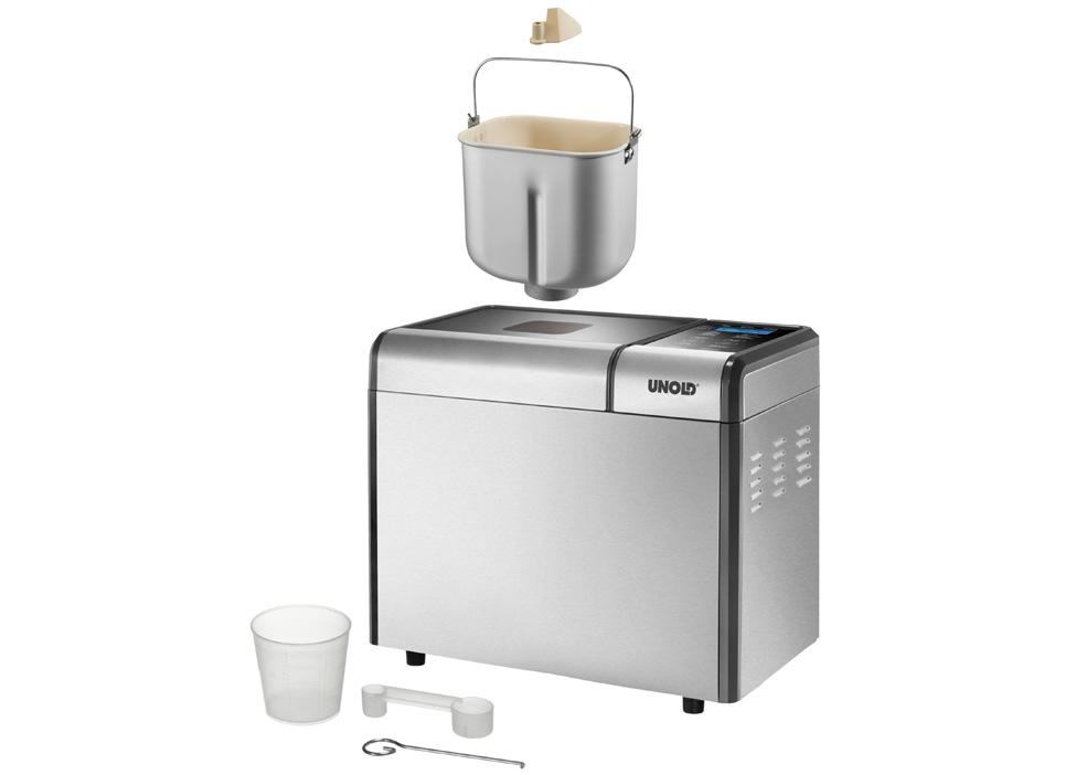 Unold Backmeister Edel macchina per il pane 550 W Acciaio inox