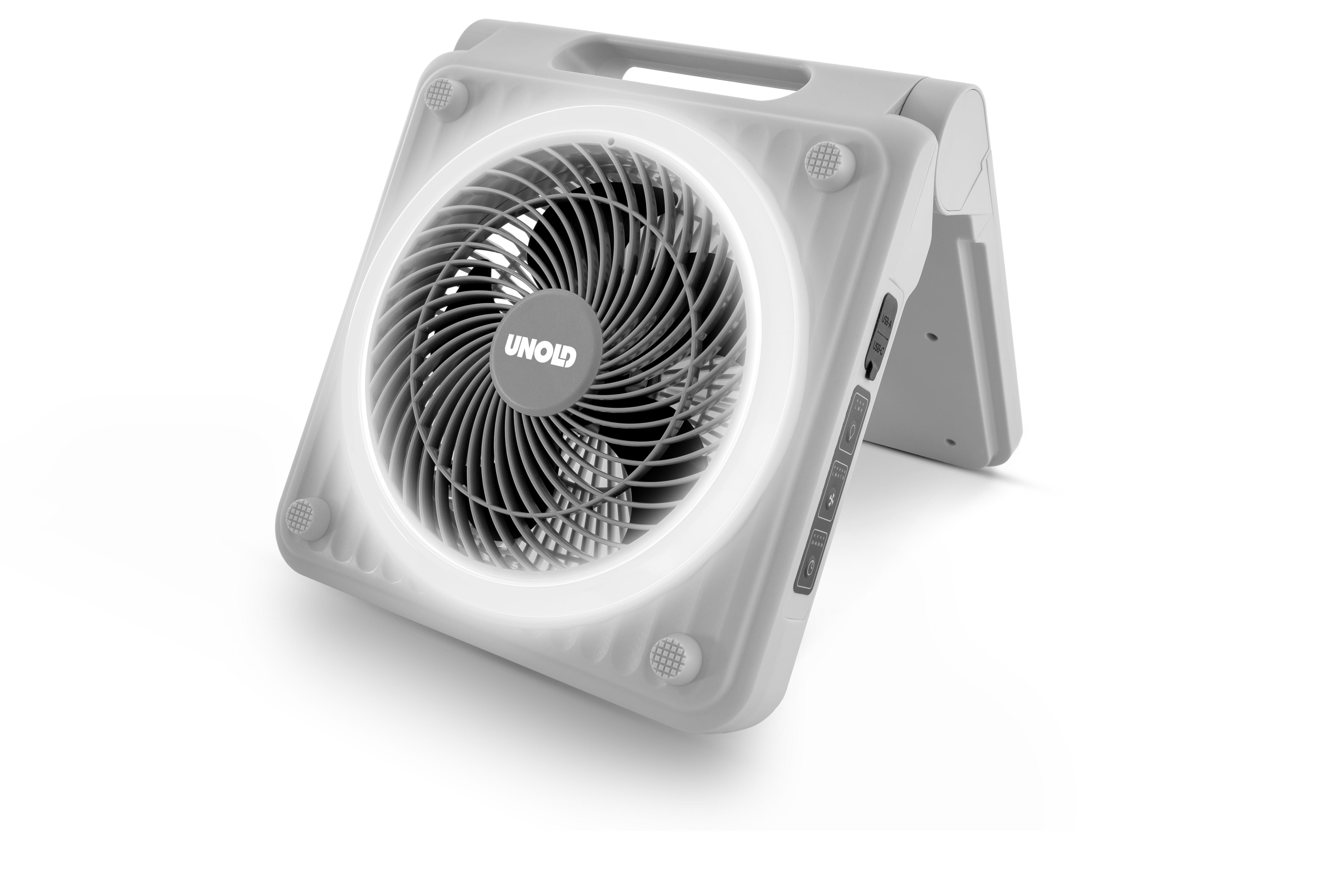 Unold Solarventilator Camping 86517 Grigio 20 cm Ventilatore portatile