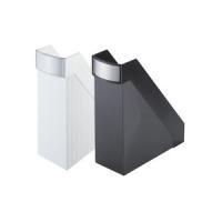 Helit Stehskmler Linear, Din A4, Polyerirene, Grigio chiaro Extra Wide, con manico, inclusi accessori per lettere (H6361582)