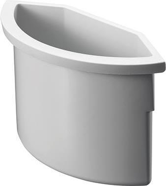 Uso dei rifiuti elitici per la spazzatura H69059, grigio chiaro senza coperchio, per cestino con diametro 260-300 mm (H6107282)