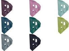 Helit Stehskmler "The Green Bridge", Din A4, turchese per din A4 a C4, realizzato in plastica riciclata (almeno 1 pezzo (H26610