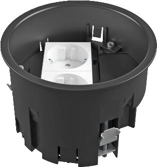 Obo bettermann mt r2 vde. Tipo di Bush: CEE 7/3, certificazione: CE, VDE. Colore del prodotto: nero, materiale: poliammide. Lar