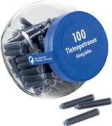 Cartucce d'inchiostro Pelikan per penne stilografiche 100 cartucce d'inchiostro in vetro blu royal
