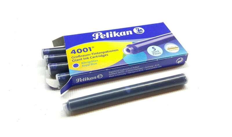 Cartucce d'inchiostro Pelikan 310748 grandi blu reale