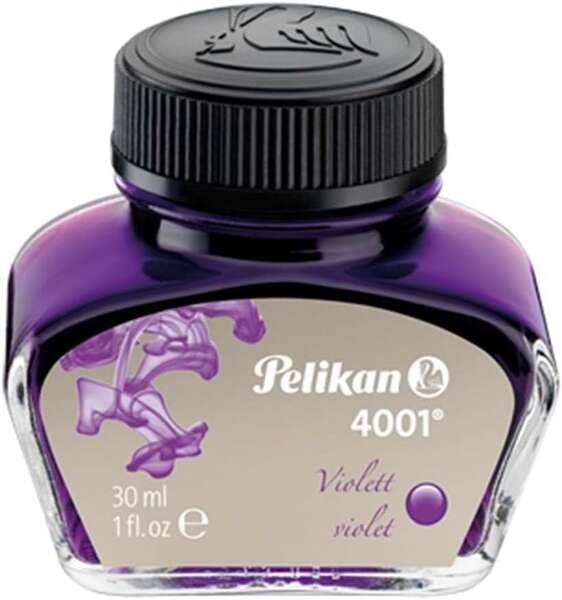 Inchiostro Pelikan 4001 No.78 - Flacone da 30 ml - Garantisce il Perfetto Funzionamento della Penna Stilografica - Colore Viola