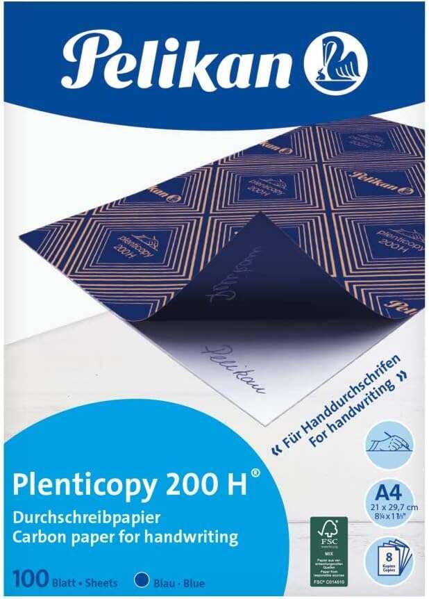 Pelikan Confezione da 100 Carta da Lucido Plenticopy 200H - Alta Qualit - Ideale per Copie Pulite - Resistente e Durevole - Co