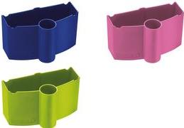 Pelikan Bicchiere per acqua con portaspazzole - Verde - Verde - Plastica - Germania - Scatola - 1 pezzo(i) (816373)